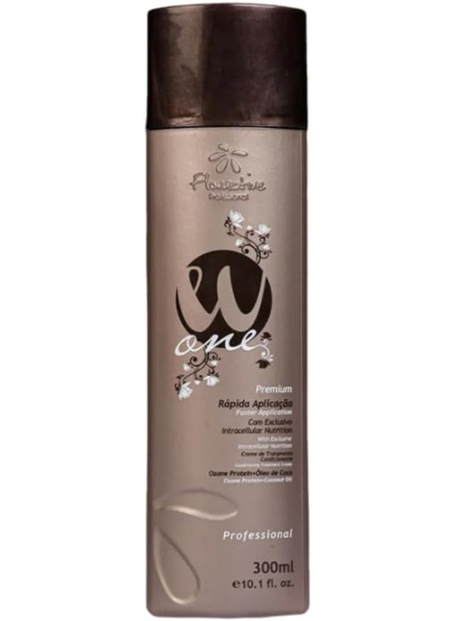 Floractive W-One Nano Protein Hair Straightening: 300ml All-in-One Solution - Image 1