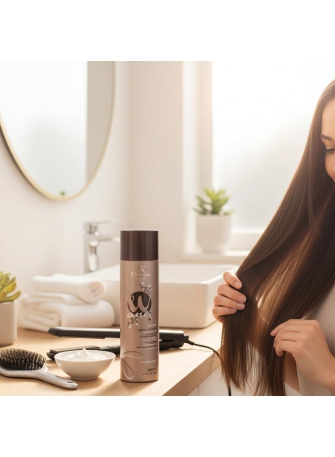 Floractive W-One Nano Protein Hair Straightening: 300ml All-in-One Solution - Image 4