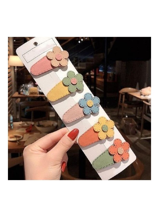 NIBEMINENT 25-Piece Children Cartoon Hairpin Bangs Clip Headdress Set Multicolour - Image 2