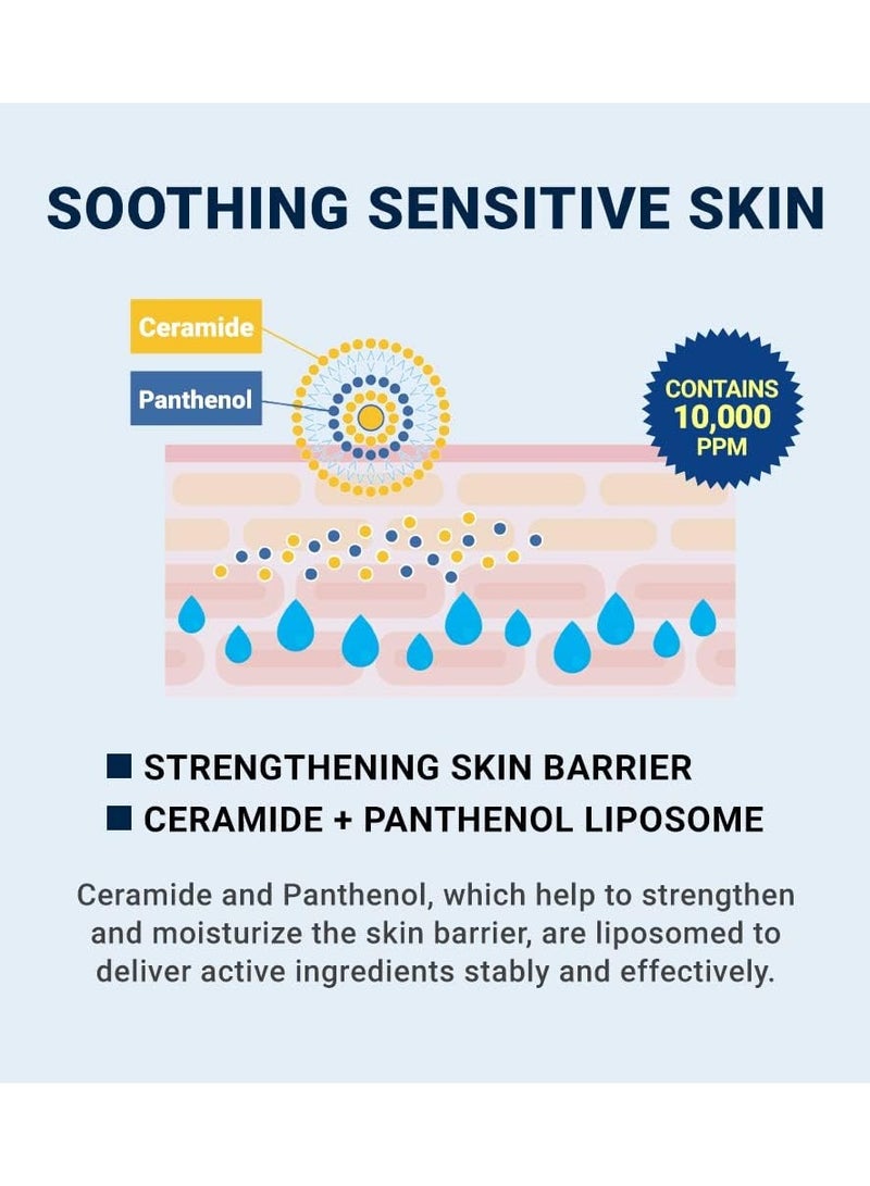 derma b CeraMD Repair Body Cream, Unscented Moisturizer for Dry and Rough Sensitive Skin, Relieves Itchiness due to Dryness, Fragrance-Free Moisturizing Korean Skincare, 14.54 Fl. Oz., 430ml, Kbeauty  - Image 3