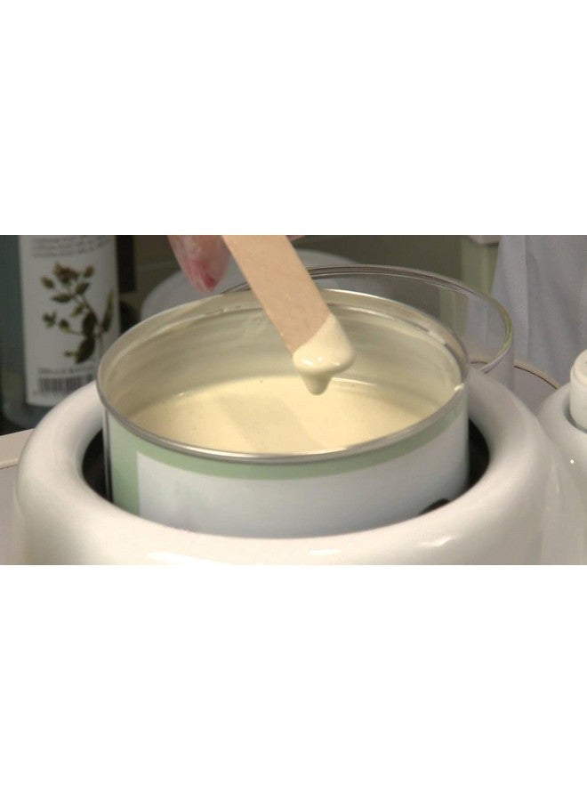 ZEELPETAL Microwave Creamy Hard Wax, White Chocolate, 800 gram, Painless hair removal with nourishing formula smooth and silky skin, quick and easy microwavable solution - Pack of 1. - Image 5