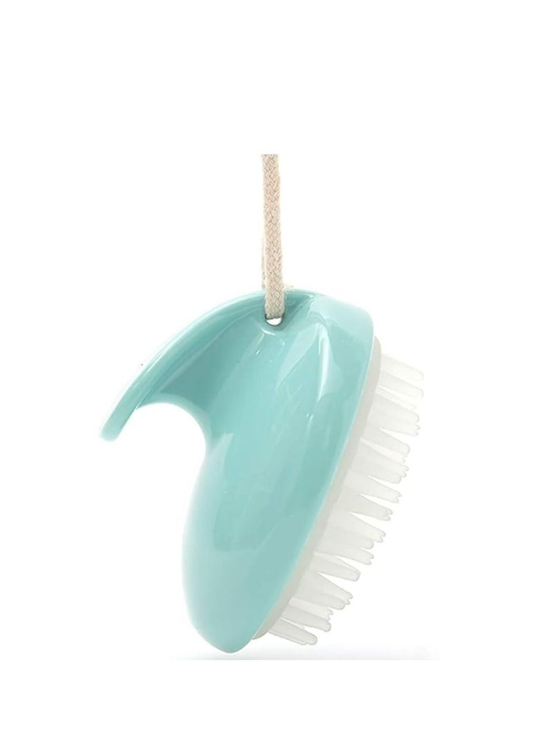 Generic Non-Slip Comb Head Massager Brush Shampoo Massage Scalp Comb Soft Silicone for Head Relaxation Shampoo Exfoliates.  - Image 3