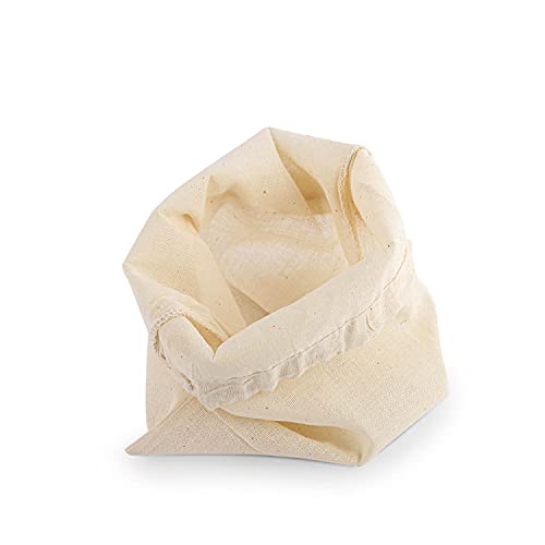 Oreayu 12 Pcs Cotton Drawstring Potli Cloth Bags,Reusable Bags For Kitchen, Non Plastic Packing Use, Masala Potli, Spice Bag.Size 7 X 5 Inches - White - Image 4