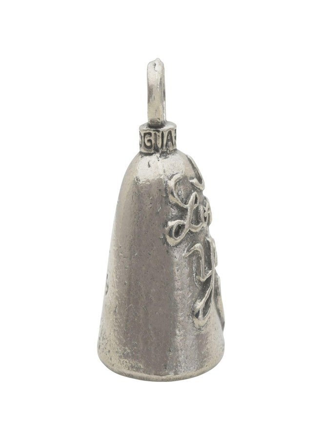 Guardian Bell I Love You Good Luck Bell w/Keyring & Black Velvet Gift Bag | Motorcycle Bell | Lead-Free Pewter | Good Luck Gift to Friends & Family | Bike Bell | Made in USA - Image 2