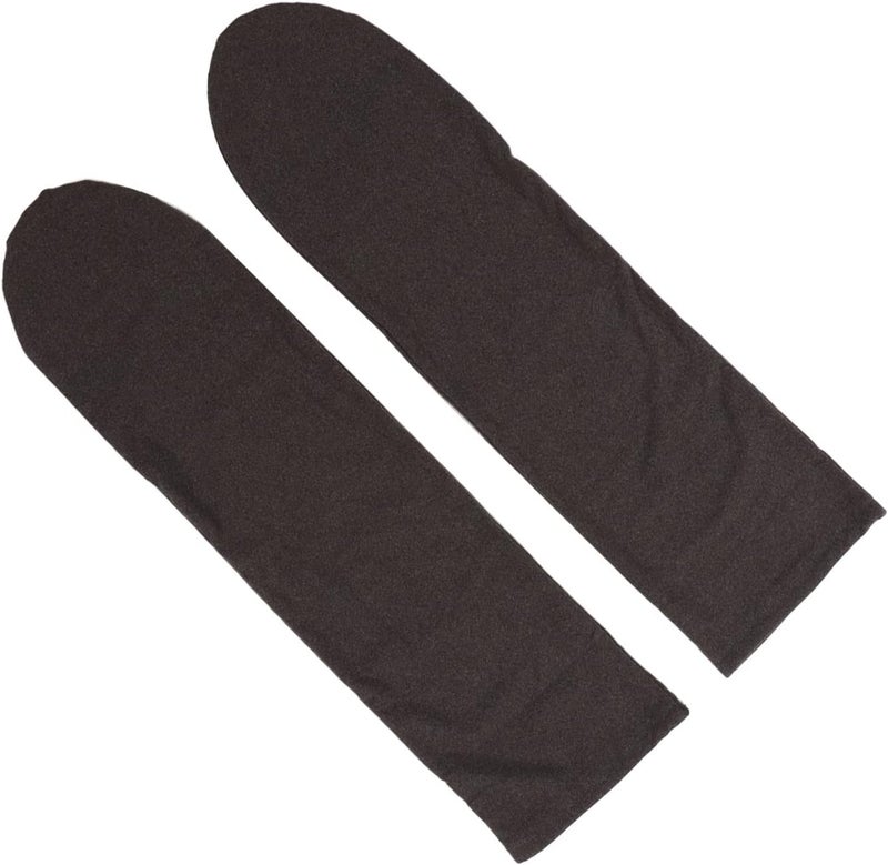 klarako Sleeping Socks,klarako 2pcs Sleeping Socks Soft Elastic Warming Breathable Thin Long Sleep Socks Grey Sleep Socks Soft Sleeping Socks for Elderly Winter - Image 5