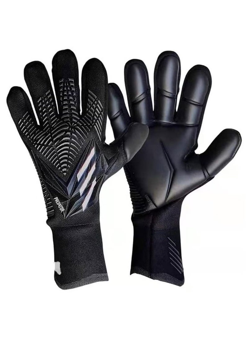 Aurevip Soccer Goalkeeper Gloves, Youth Adult Soccer Goalkeeper Gloves, High Performance Goalkeeper Gloves, Breathable Soccer Gloves, 4+3mm Super Grip, For Toughest Saves, Training And Matches - Image 1