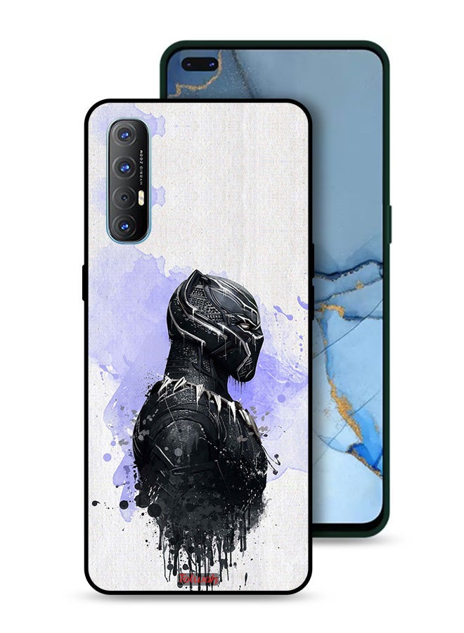 Oppo Reno3 Pro 4G Protective Case Cover Black Panther