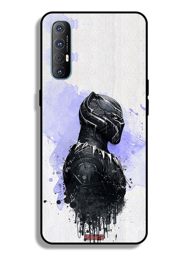Oppo Reno3 Pro 4G Protective Case Cover Black Panther