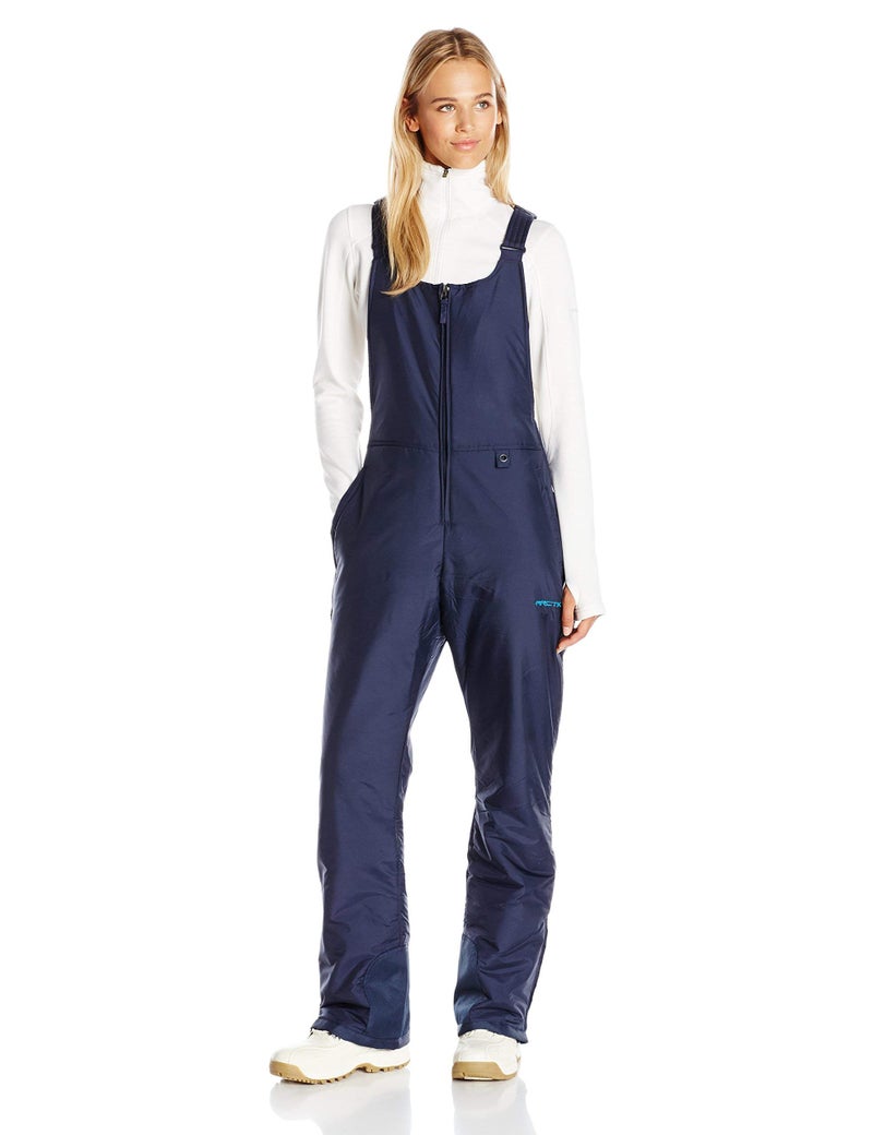Arctix Womens Essential Insulated Bib Overalls Blue Night 1X Tall