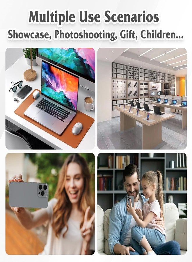 FufoneUS Dummy Fake Phone Model, Looks Like The Real Phone Compatible with Phone 15 Pro max, for Cell Phone Store Display or Send a Toy Phone 15 Promax for Kids (Titanium Rainbow Front) - Image 3