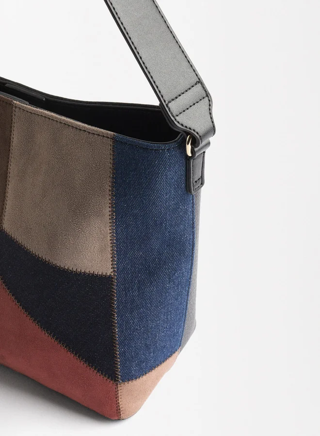 PARFOIS Patchwork Shoulder Bag