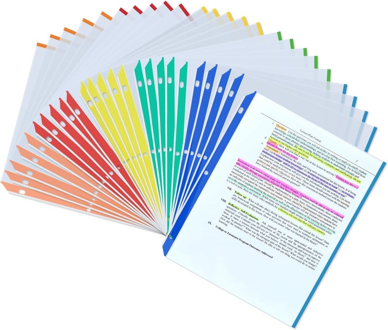 Aipker Sheet Protectors, Heavy Duty Page Protectors 8.5 X 11 Sheet Protectors for 3 Ring Binder, Clear Sheet Protectors, Plastic Sleeves for Binders - Image 1