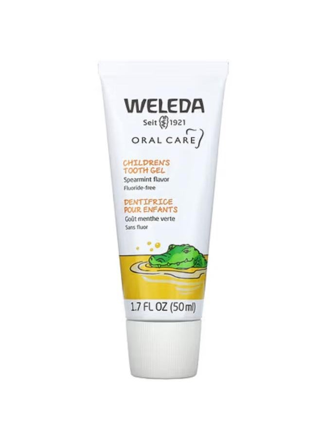 Weleda Children's Tooth Gel, Spearmint Flavor, 1.7 fl oz (50 ml) 