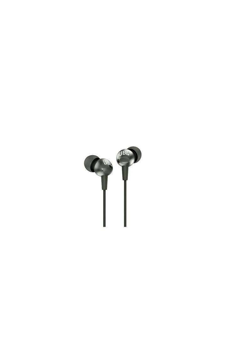 JBL C200SI In Ear Headphones with Mic (Black)