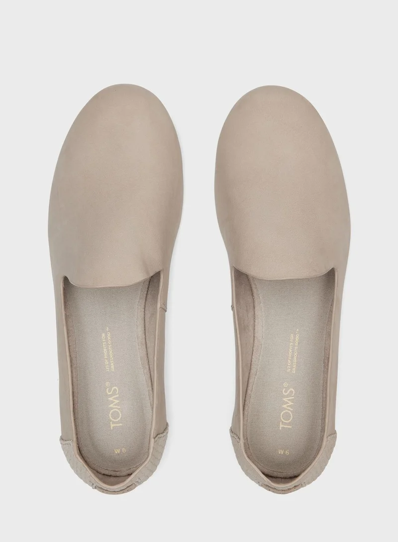 TOMS Pointed Toe Flat Slip Ons