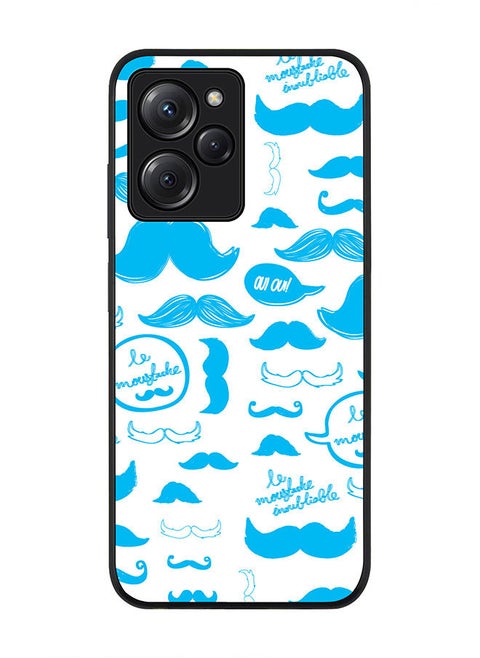 Rugged Black edge case for Poco X5 Pro Slim fit Soft Case Flexible Rubber Edges Anti Drop TPU Gel Thin Cover - Le Moustache