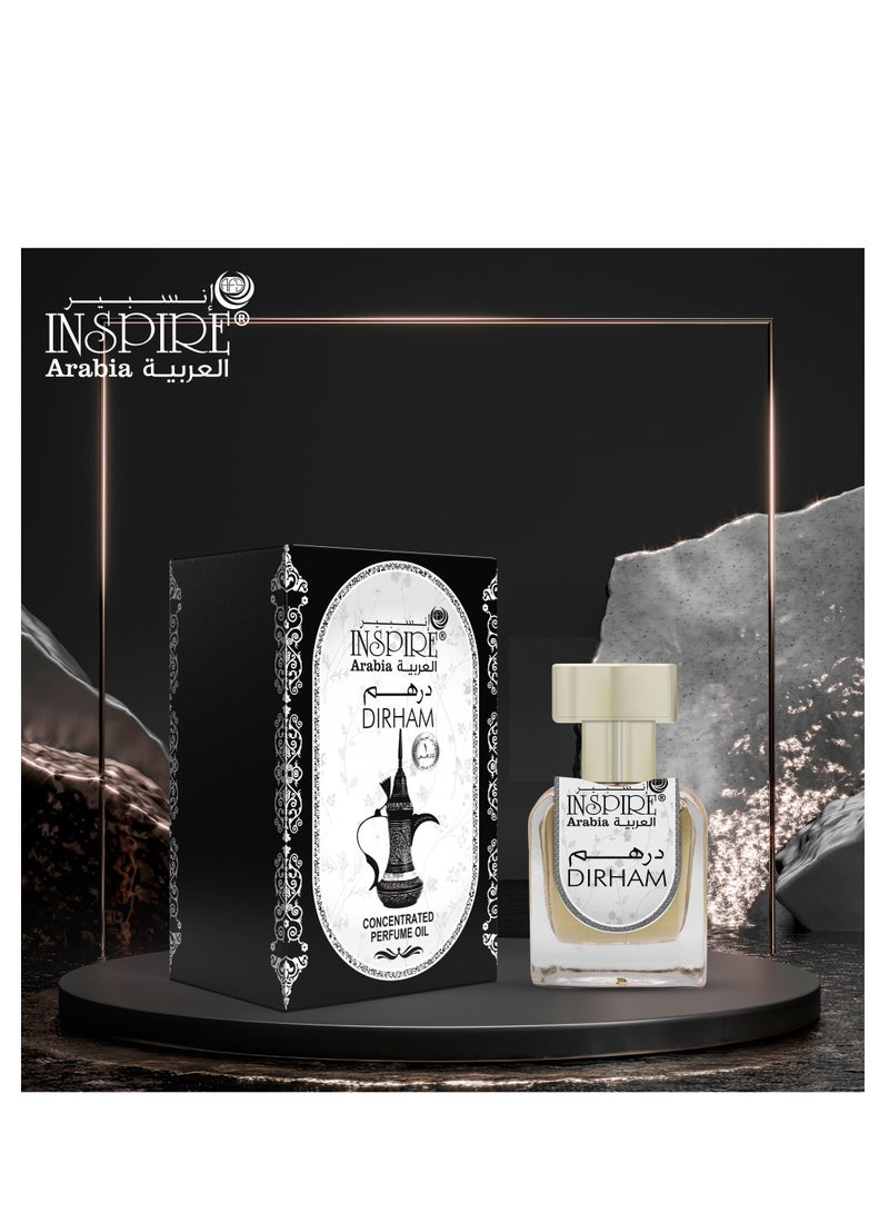 Inspire عطر درهم عطار رول اون 20 مل عطر مركز - Image 3