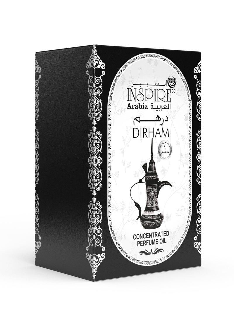 Inspire عطر درهم عطار رول اون 20 مل عطر مركز - Image 2