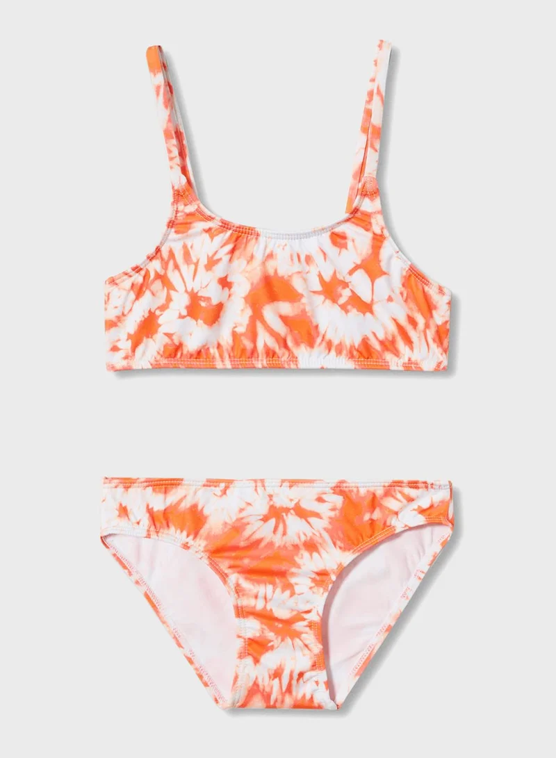 MANGO Kids Tie Dye Bikini