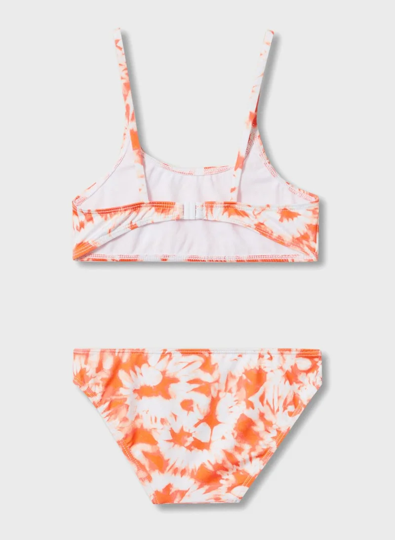 MANGO Kids Tie Dye Bikini