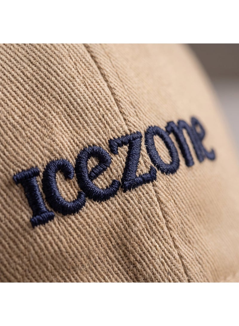 IceZone Cream 100% Cotton Hat with UV Protection - Image 4