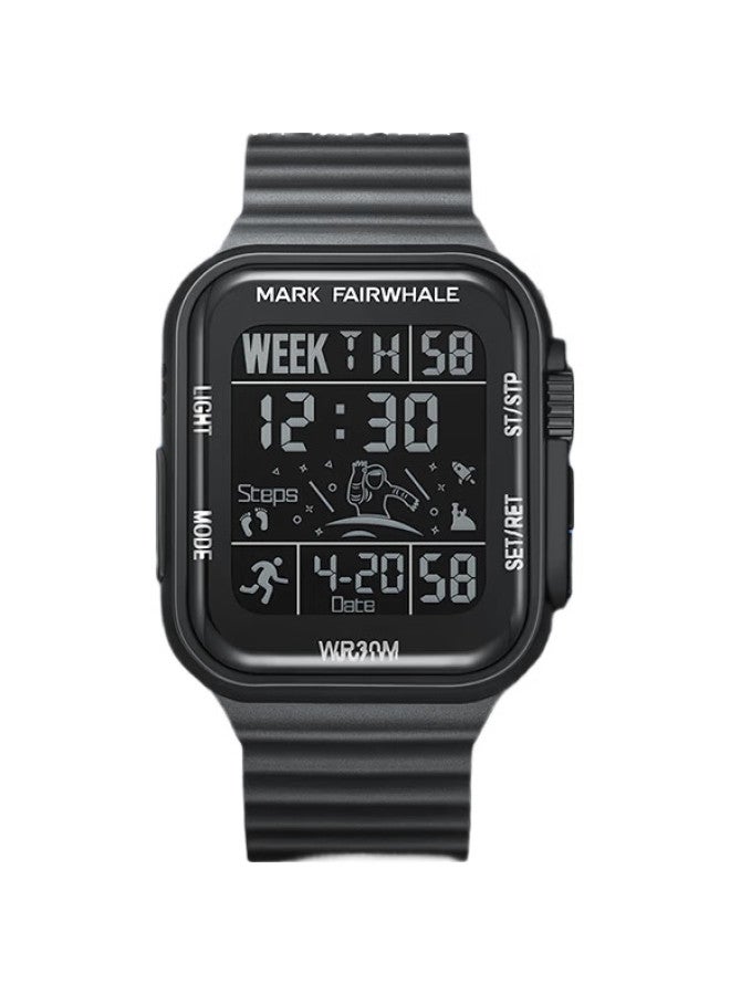 FAIRWHALE Sports Watch For Men, Students, Fashion Led Digital Smart Watch With Alarm, Timer, Luminous, Waterproof Wristwatch 4430 - Image 1