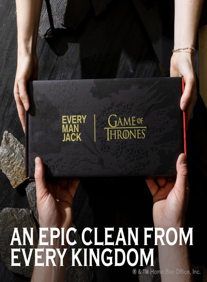 Every Man Jack Game of Thrones Collector's Edition Body Wash Gift Set - Includes 4 Body Washes with Clean Ingredients & Westeros Inspired Scents - Image 2