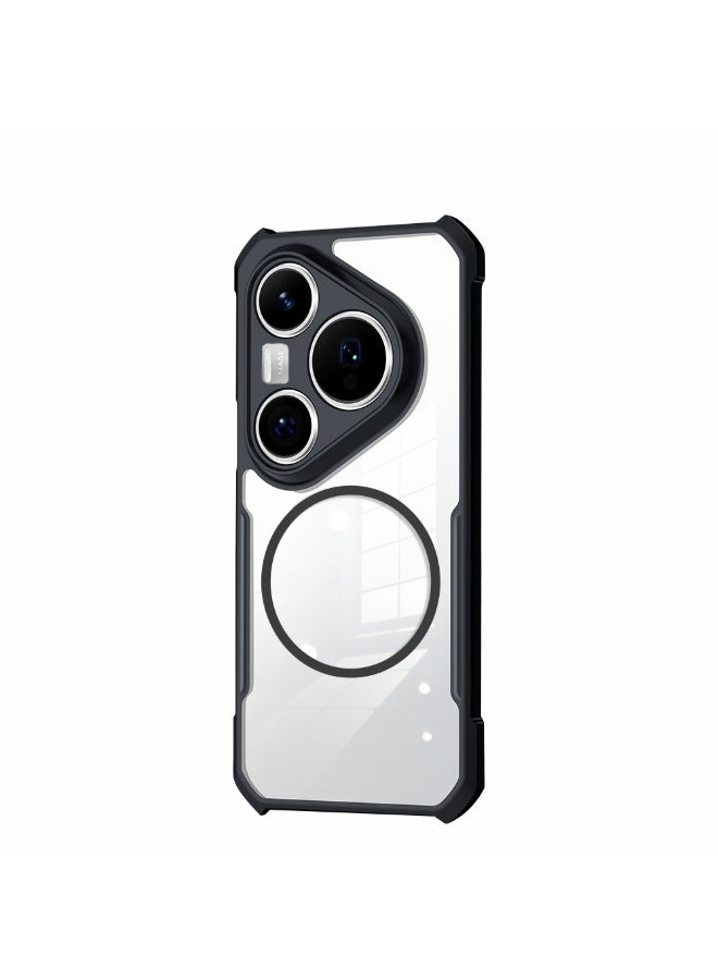 general Suitable for Huawei Pura 80Ultra/80Pro/Pro+/80 mobile phone case magnetic anti-drop mobile phone protective cover - Image 1