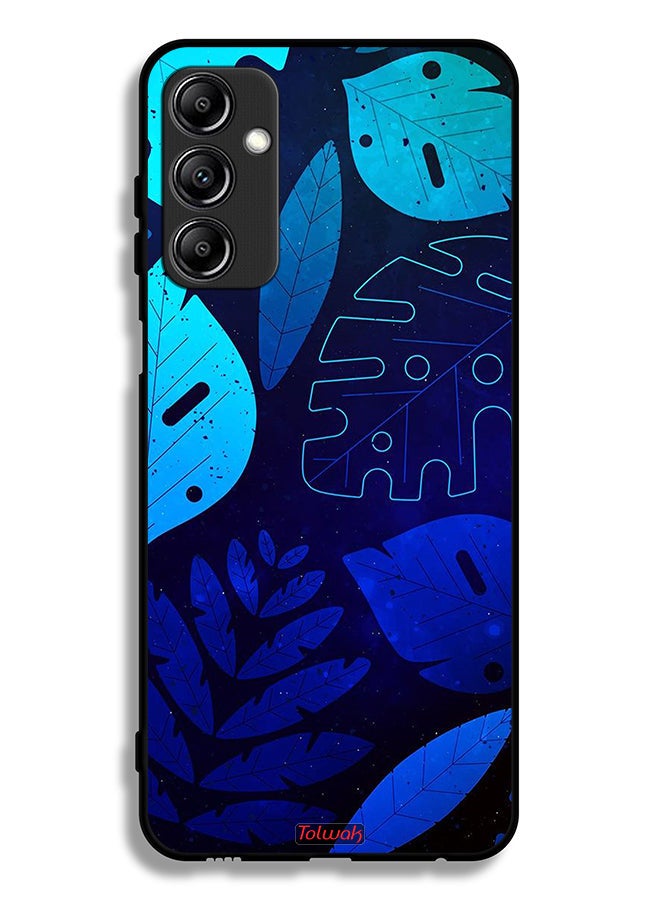 Tolwak Samsung Galaxy A24 4G Protective Case Cover Leaves Pattern - Image 1