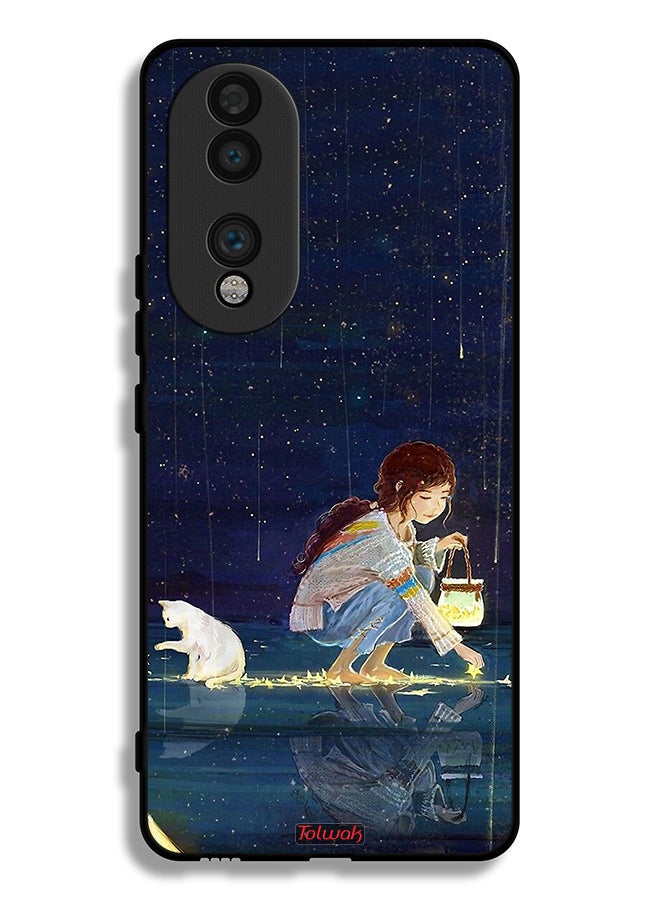 Tolwak Honor 70 Protective Case Cover Collecting Stars Art - Image 2