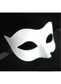 Toyfest White Color Masquerade Costume Party Venetian Ball Mask  - Image 1