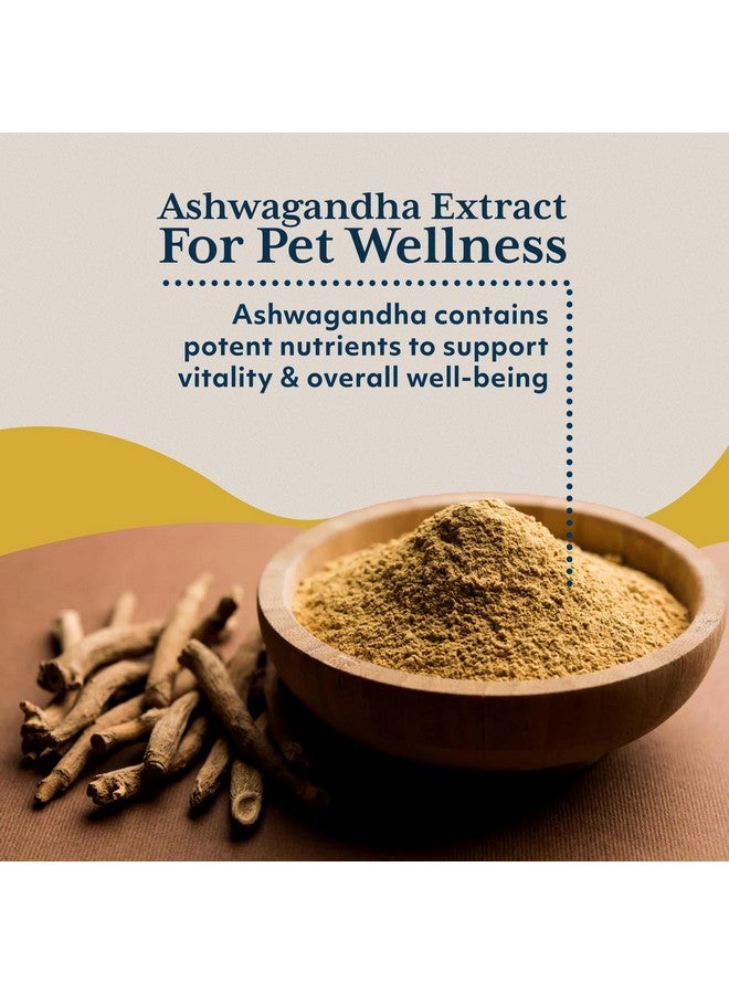 Ayush Herbs Ayush Pet Ashwagandha Calming Support Chews, Ayurvedic Calming Supplement for Dogs and Cats, Ashwagandha Herbal Supplement, 30 Chews - Image 4