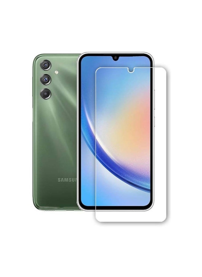 TWEGGON Samsung M34 Screen Protector, Tempered Glass Screen Protector for Samsung Galaxy M34 6.5" Clear  - Image 1