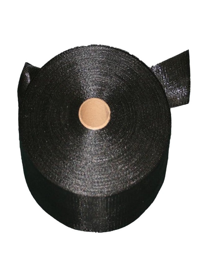DeWitt Batten Tape, Black, 2 3/4-Inch x 100-Yard - Heavy-Duty Woven Polypropylene Tape for Securing Greenhouse Film, Tarps & Temporary Enclosures, Durable & Staple-Friendly - Image 1