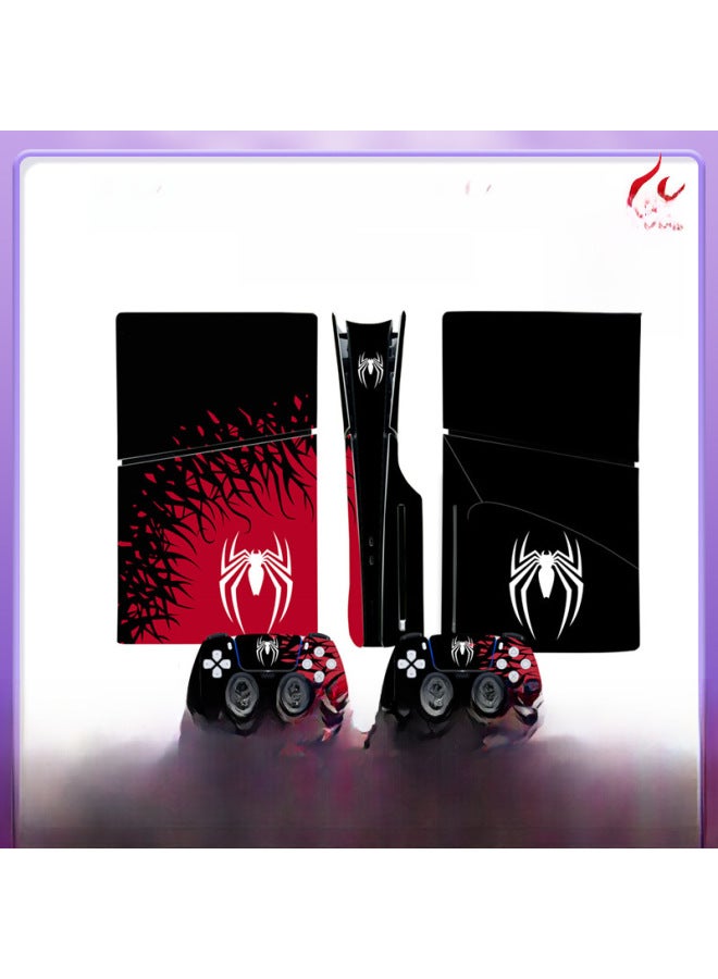 general PS5 Slim Sticker Game Machine Protective Sticker Color Sticker Cartoon Film Skin Sticker Pain Sticker-Color:TN-P5SDisc-0529 - Image 2