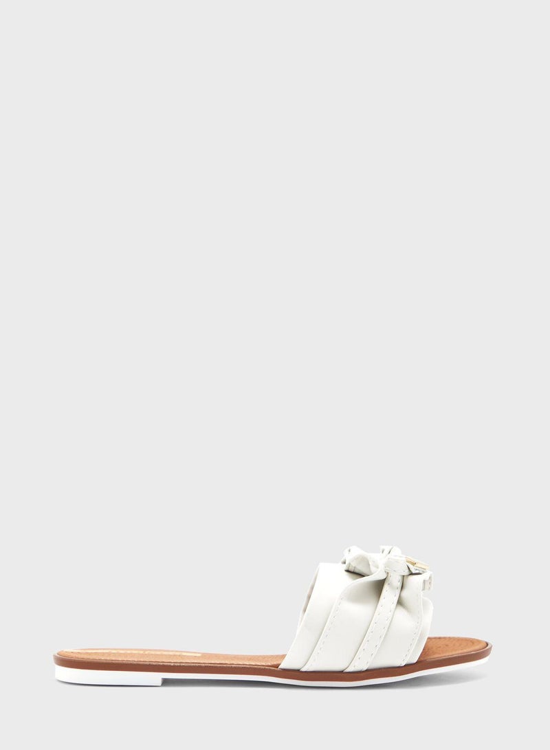 MOLECA Mina Single Strap Flat Sandals - Image 1