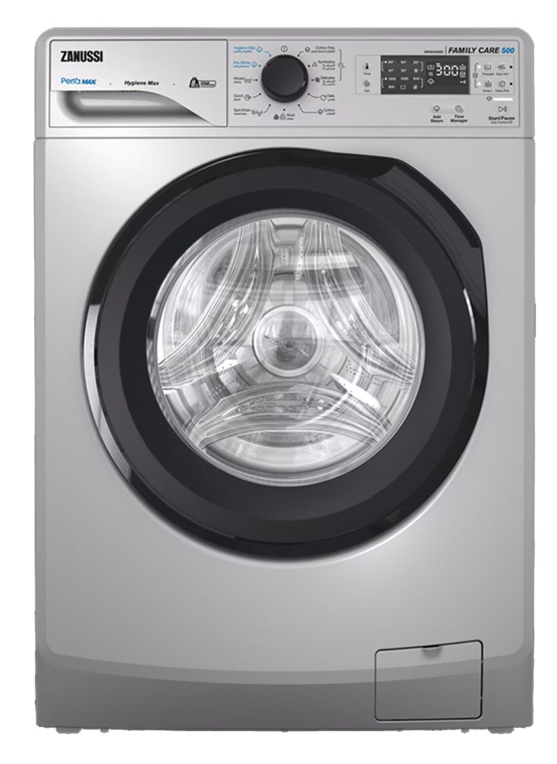 ZANUSSI Zanussi PerlaMax automatic washing machine, silver, 8 kg, 1200 rpm 