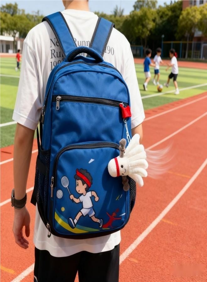 لعبة محشوة أميوزيبلز سبورتس بدمينتون — دمية ريشة ناعمة، هدية لطيفة للزينة - Image 4