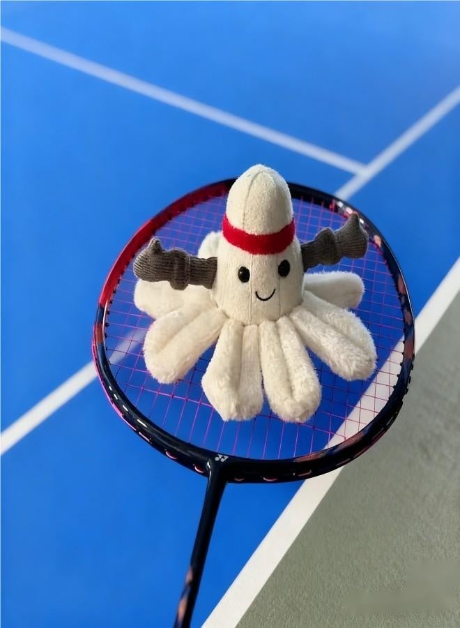 لعبة محشوة أميوزيبلز سبورتس بدمينتون — دمية ريشة ناعمة، هدية لطيفة للزينة - Image 3