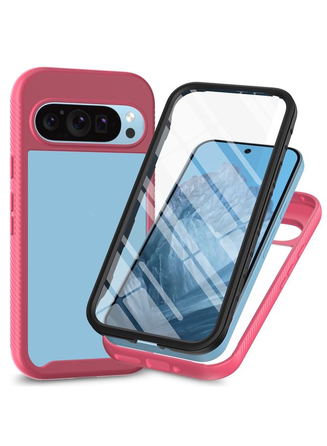 S-TOP Case For Google Pixel 9 / 9 Pro Starry Sky Solid Color Series PC + TPU Phone Case with PET Film - Image 1