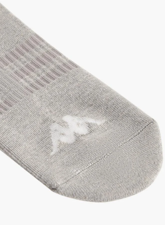 Kappa  Set of 3 - Kappa Logo Detail Ankle Length Socks for Men | Best Price UAE