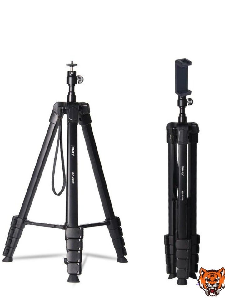 TIGER "Upgraded Multifunctional Tripod for Mobiles, Ring Lights & Cameras – Ideal for Vlogging, Photography, and Live Streaming" - Image 1