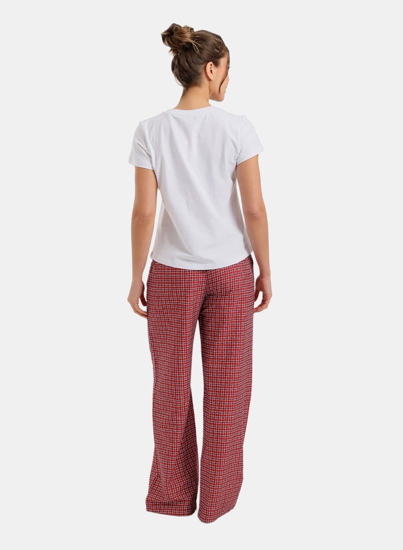 Carina Pomegranate Pyjama Set - Image 3