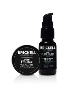 Brickell Men's Products Brickell Men'S Restoring Eye Routine For Men Eye Serum And Eye Cream For Men Natural And Organic Unscented Men'S Skin Care Gift Set  - Image 3
