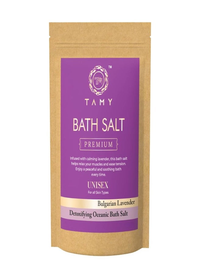 TAMY Lavender & Vanilla Bath Salt ? Calming & Hydrating Formula for Soft Skin - 150g - Image 1
