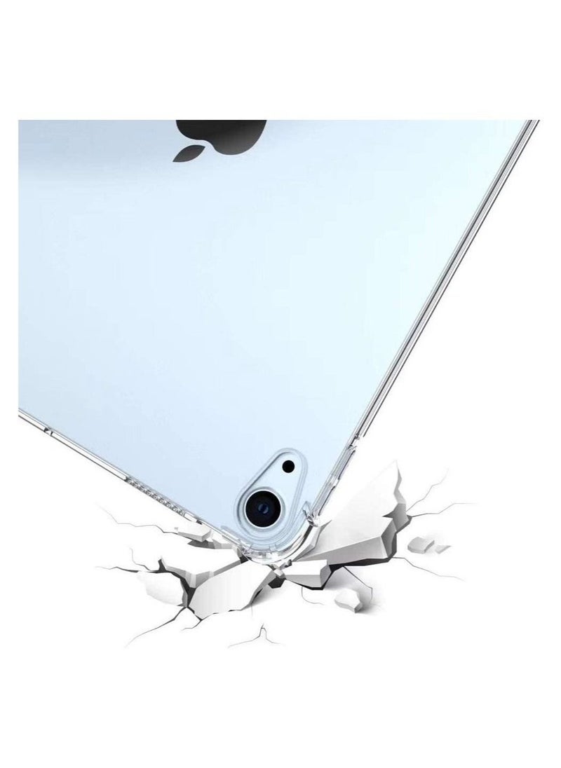 عام TPU Shock-Absorption Crystal Transparent Back Protective Cover for Apple iPad Air (2013) and iPad Air 2 (2014) - Image 2