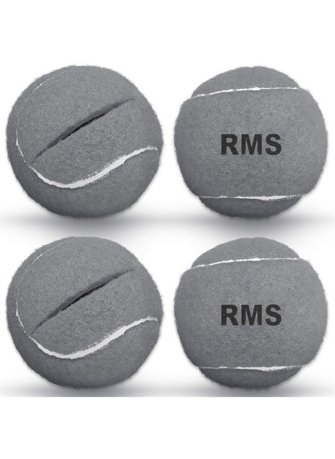 RMS Walker Glide Balls - A Set of 4 Balls with Precut Opening for Easy Installation, Fit Most Walkers (Grey)  - Image 1
