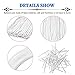 ZBYDNG 260 Balloons Thickening Long Balloons for Tying Balloon Arch Twisting Latex Animals Magic Modeling Skinny Birthday Balloons for Kids Party Wedding Decoartion 100pcs White - Image 4