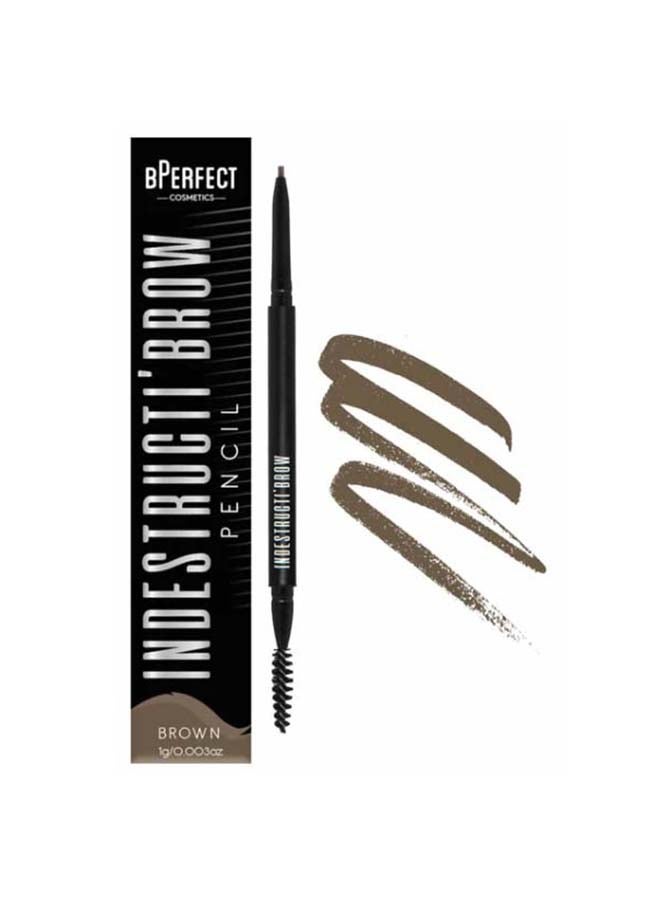 BPERFECT Indestructi Brow Pencil, Brown - Image 1
