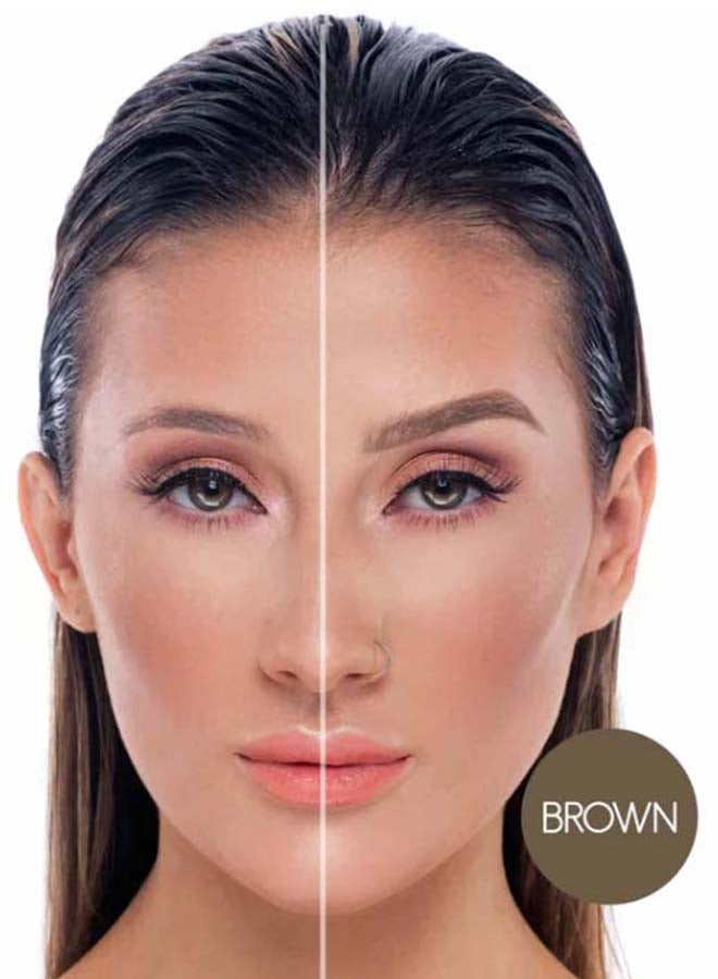 BPERFECT Indestructi Brow Pencil, Brown - Image 2